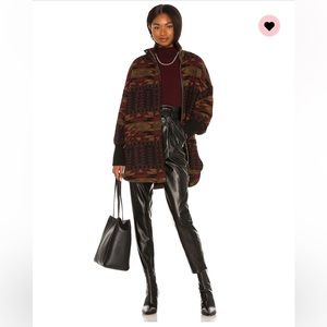 Steve Madden Cabin Fever Coat in Black size XS